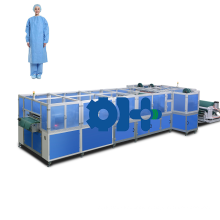 Hospital Protective Coverall Doctor Biosecurity Clothing Medical PPE Wear making machine